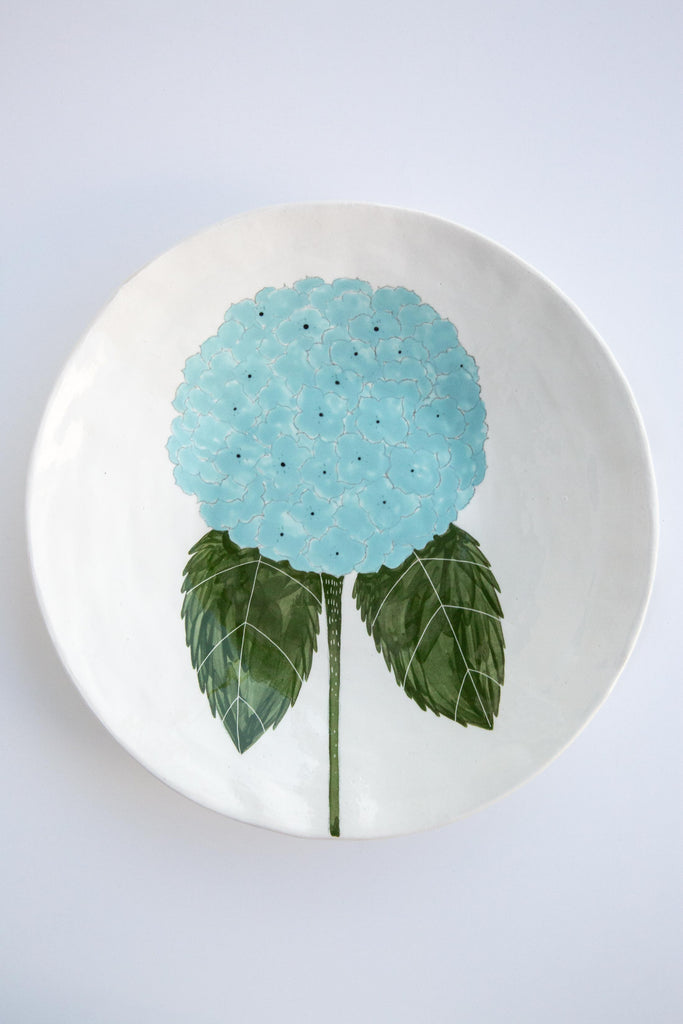 Hydrangea Plate Large