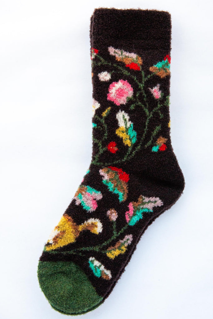 Winter Bird Socks