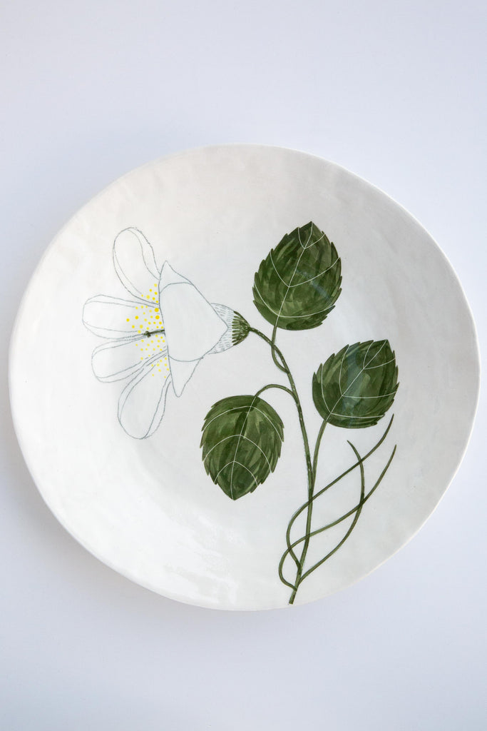 Flower Round Platter