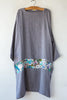 Boatneck Emb Dress