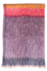 Mohair Stripes Throw