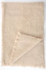 Mohair Solid Throw