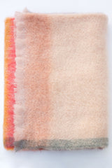 Mohair Stripes Throw