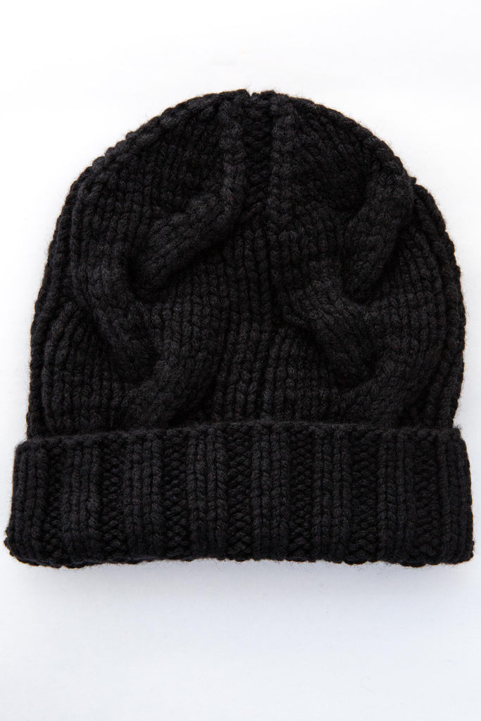 Cashmere Cable Hat