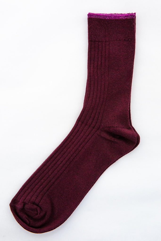 Justine Rib Socks