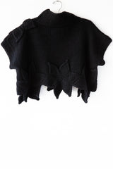 Handknit Flower Shrug