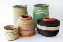 Handwoven Jar Basket