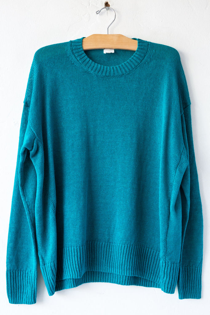 Linen Crew Sweater
