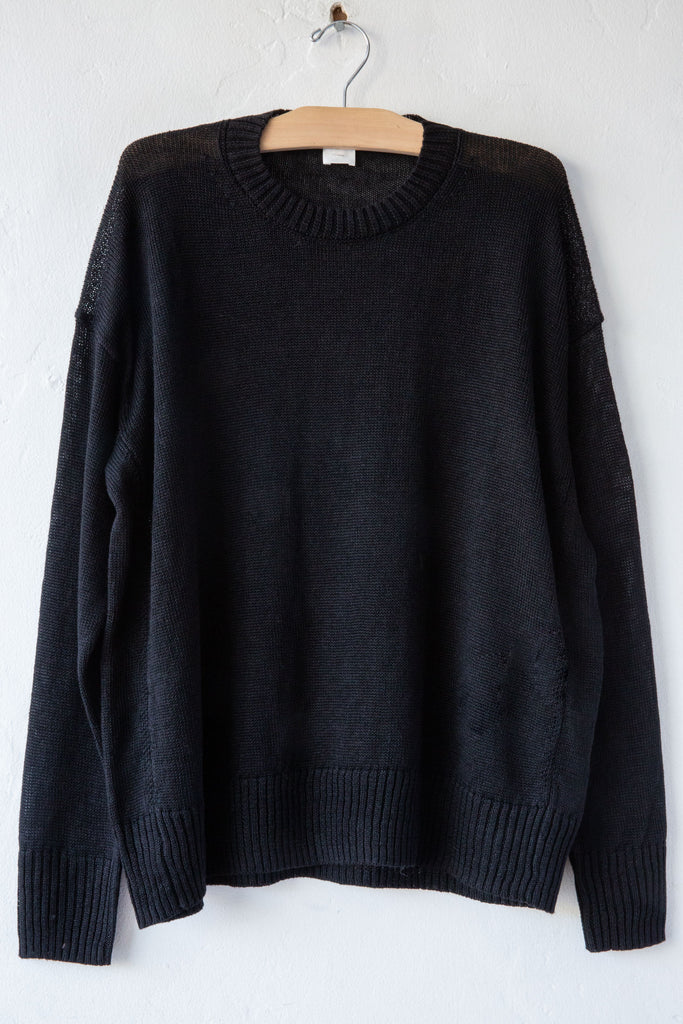 Linen Crew Sweater