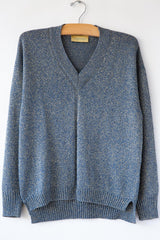 William Metallic V Neck