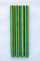 Stripe Taper Candlesticks