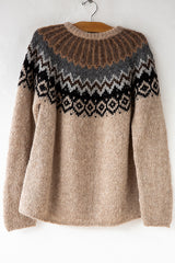 Alpaca Fairisle Crew