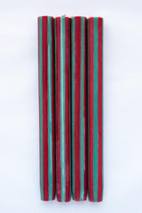 Stripe Taper Candlesticks
