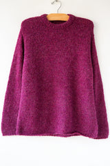 Round Neck Rib Sweater