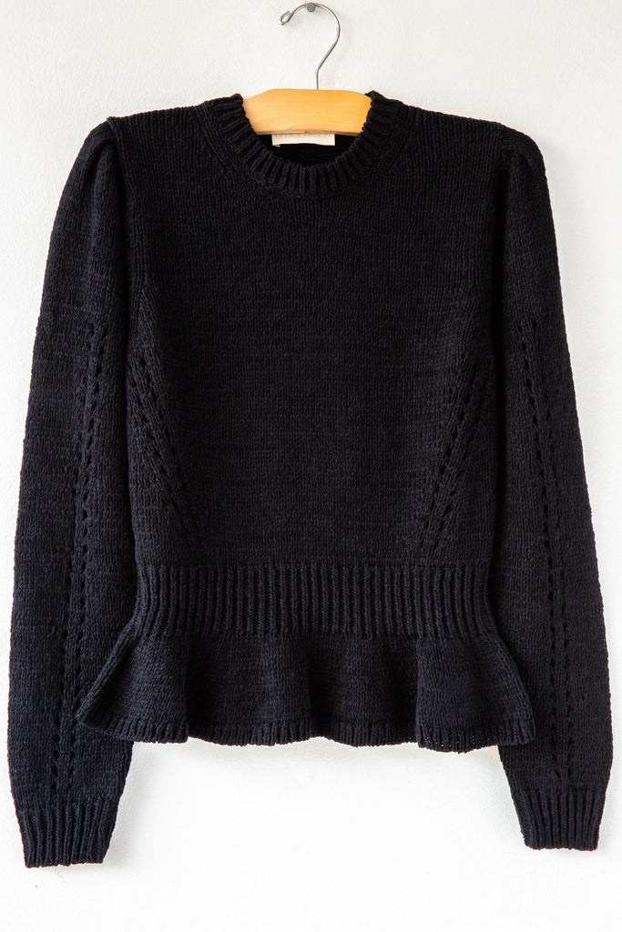 Aurelie LS Peplum Top