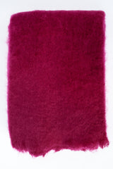 Mohair Solid Throw