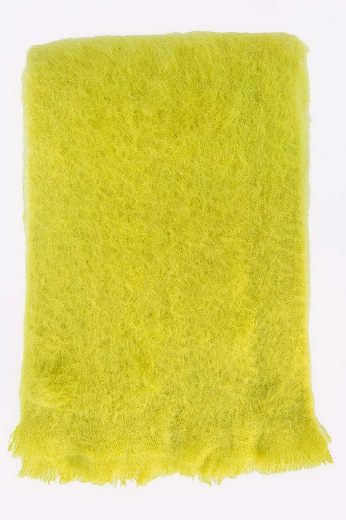 Mohair Solid Throw