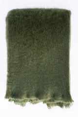 Mohair Solid Throw