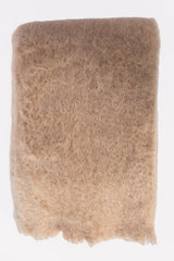 Mohair Solid Throw
