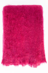 Mohair Solid Throw