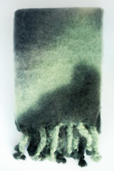 Mohair Tie-Dye Throw