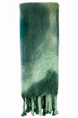 Mohair Tie-Dye Throw