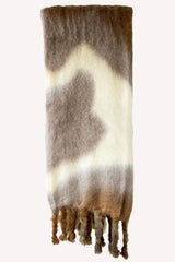 Mohair Tie-Dye Throw