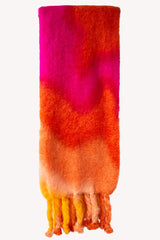 Mohair Tie-Dye Throw