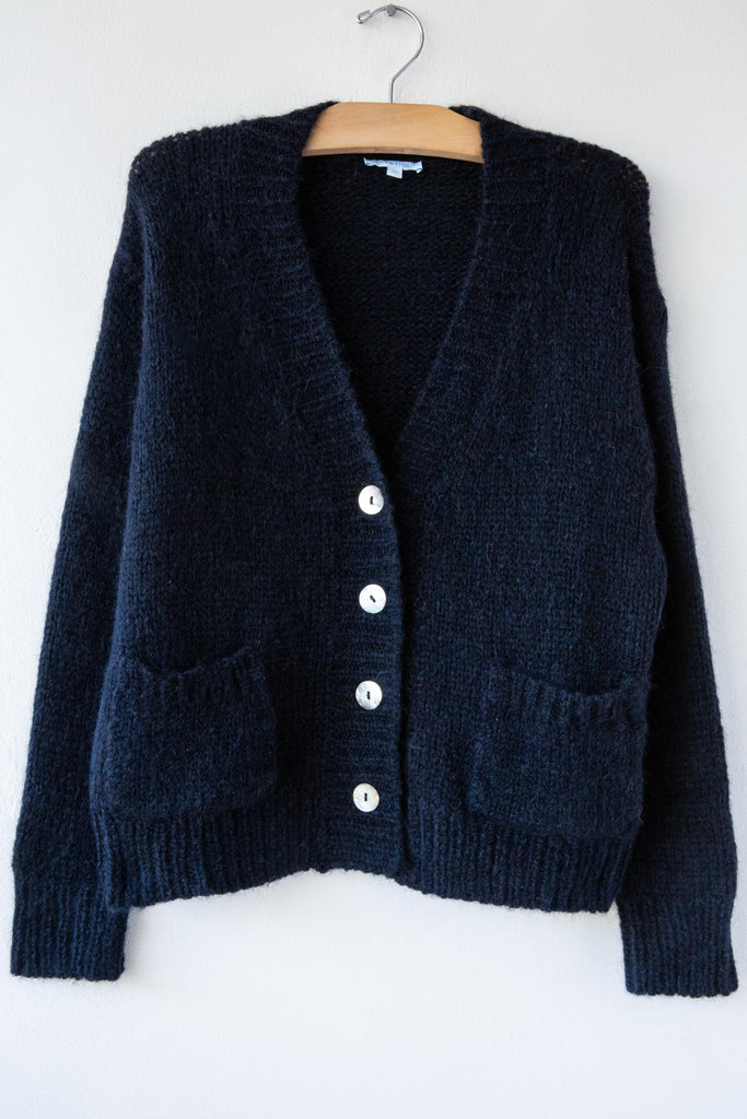 Alpaca Button Cardigan