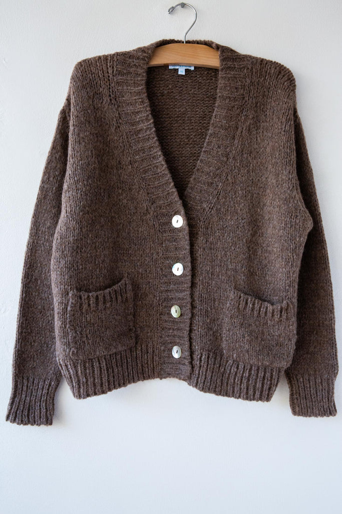 Alpaca Button Cardigan