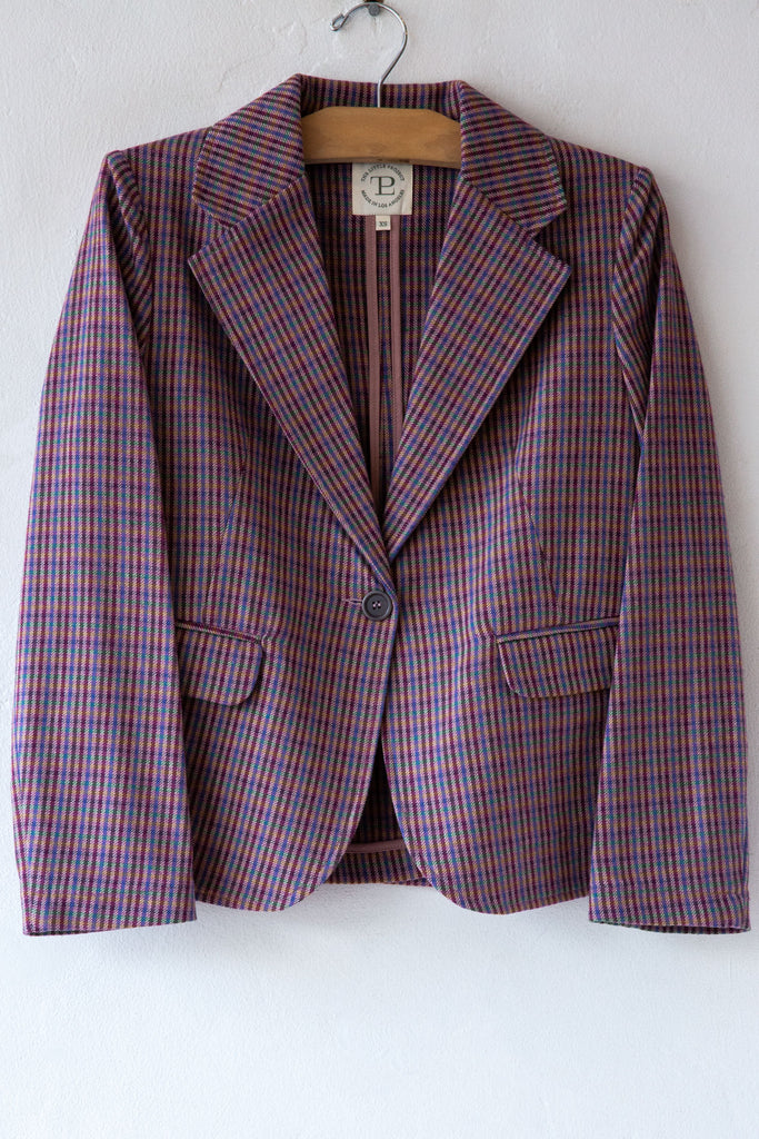 Georgie Plaid Blazer