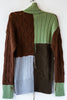 Patchwork Turtleneck