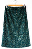 Sequin Midi Skirt