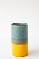 Glazed Cylinder Vase