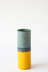 Glazed Cylinder Vase