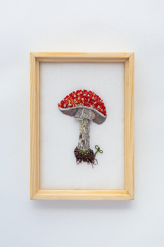 Agaric Mushroom Art