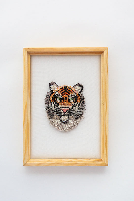 Tiger Face Art