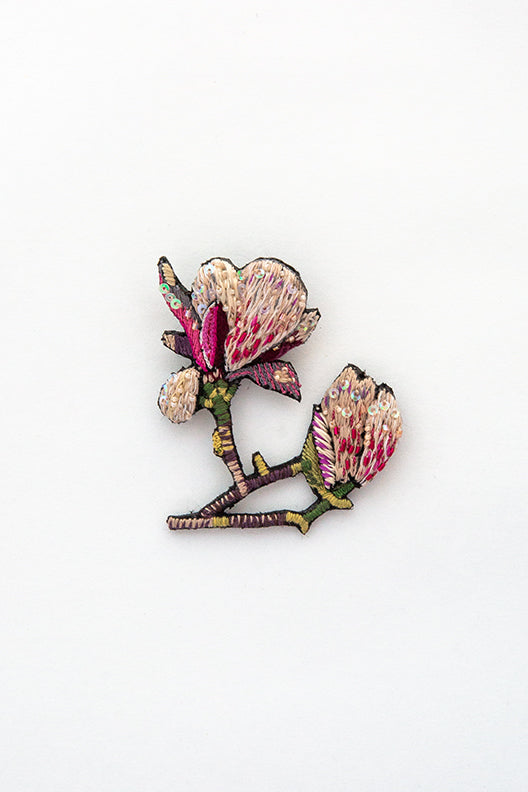 Magnolia Brooch