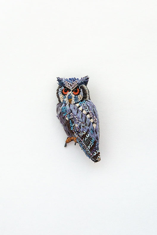 Southern Owl Brooch