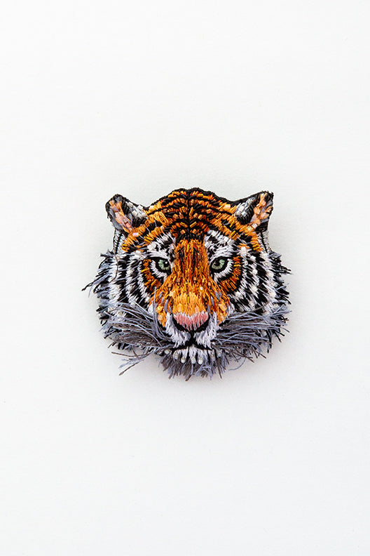 Sumatra Tiger Brooch