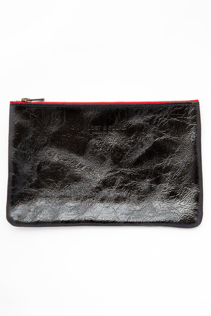 Patent Leather Pouch