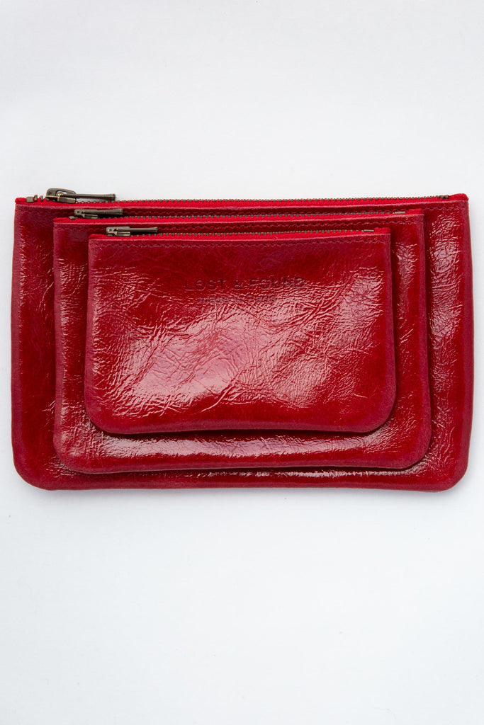 Patent Leather Pouch