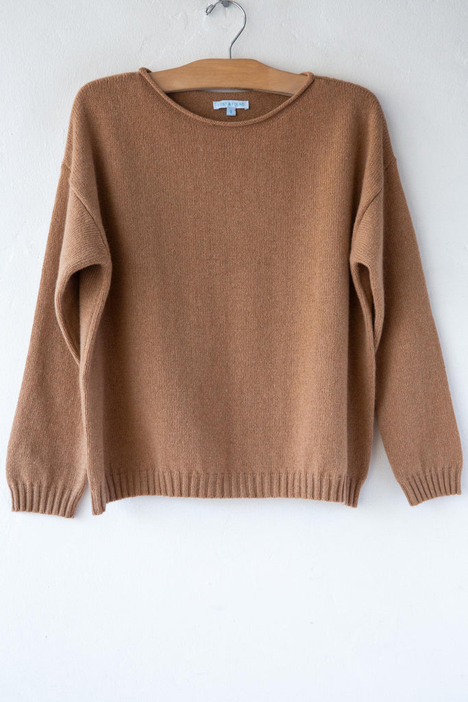 Cashmere Rollneck Crew