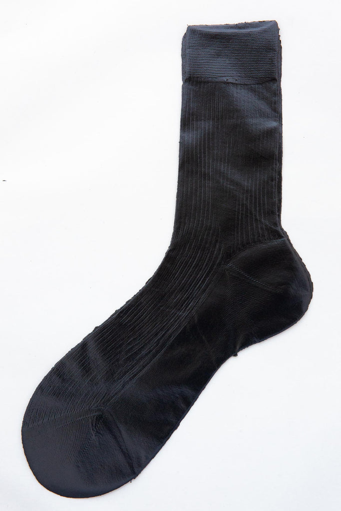 Ribbed Laminate Socks