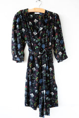 Floral Silk Dress