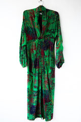 Landscape Silk Gather Dress