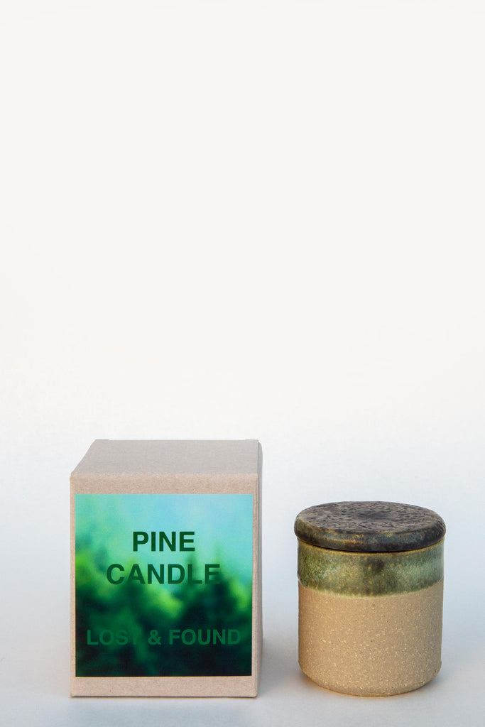 Stoneware Candle