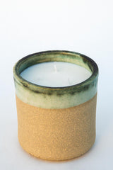 Stoneware 3 Wick Candle