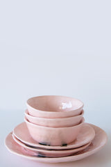 Flower Plate Medium Pink