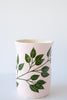 Leaves Vase Medium Pink